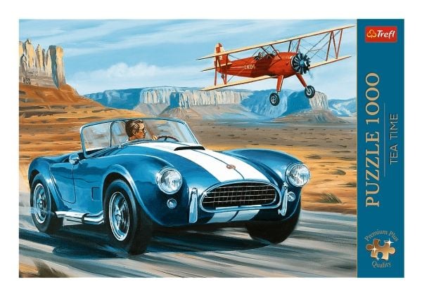 Trefl PUZZLE 1000 PremPlus TeaTime:Pustynny wyścig 10844
