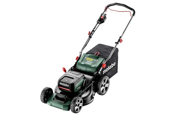 Metabo RM 36-18 LTX BL 46, Työnnettävä ruohonleikkuri, 800 m², 46 cm, 2,5 cm, 8 cm, Leikkuuterät