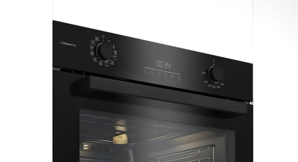 Beko BBIS17300BCS, Keskikokoinen, Sähköuuni, 72 L, 3300 W, 72 L, Kiertoilmastoitu