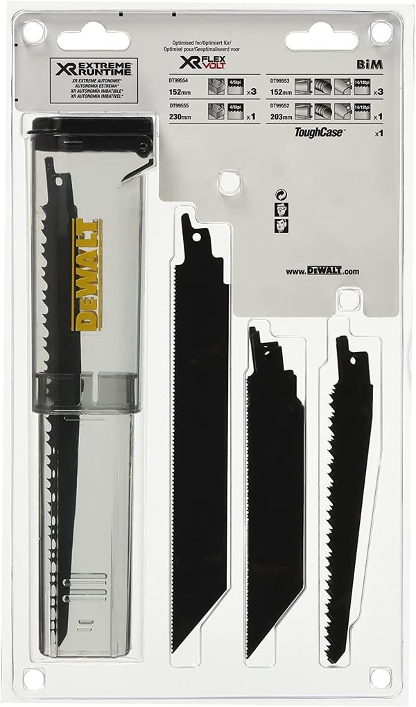 DeWALT DT99551-QZ, Puukkosahanterä, Sininen, 330 mm, 190 mm, 50 mm, 320 g