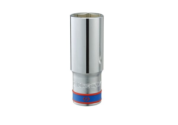 King Tony 6235M, Stikkontakt, 3/4", Metrisk, 1 hoder, 30 mm, Kromvanadiumstål