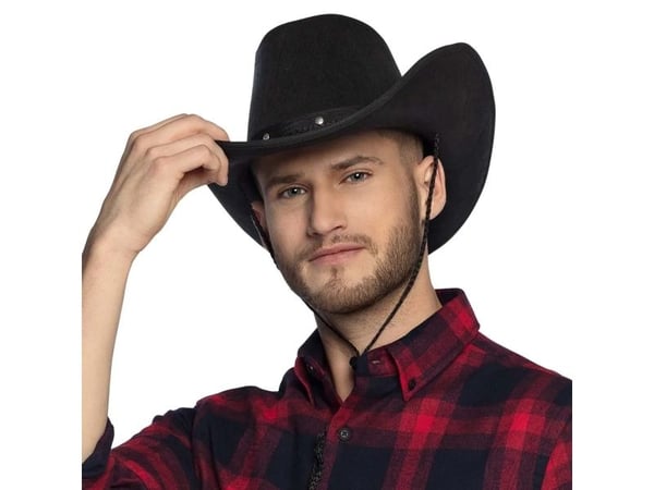 Boland 8712026043825, Fancy dress hat, Adult, Any gender, Polyester, Black, 300 mm