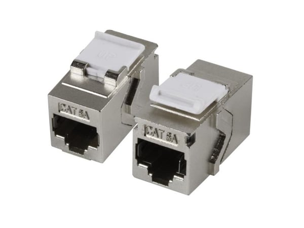 EFB Elektronik 37521.1V2, Litteä, Metallinen, RJ-45, RJ-45, Hunstik, Hunstik, Hunstik