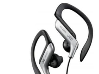 JVC HA-EB75-S - Ørepropper - ørepropp - over-øret-montering - kablet - sølv