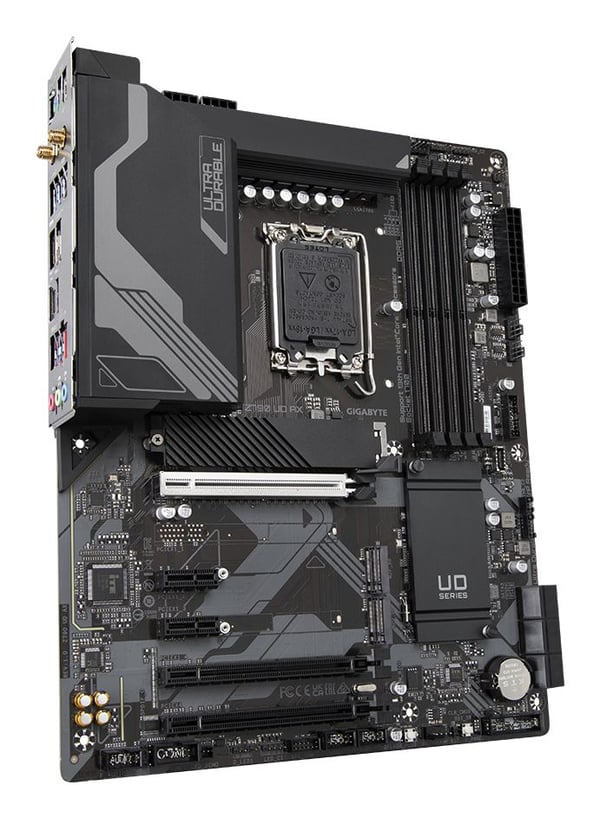 Gigabyte Z790 UD AX - 1.0 - hovedkort - ATX - LGA1700-sokkel - Z790 Chipset - USB-C Gen1, USB 3.2 Gen 1, USB 3.2 Gen 2, USB-C Gen 2x2 - 2.5 Gigabit...