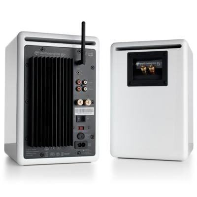 Audioengine A5+ WIRELESS, 2-veis, 2.0 kanaler, Trådløs, 50 W, 50 - 22000 Hz, Hvit