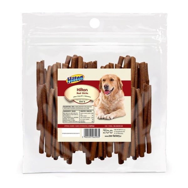 Hilton miekkie paluszki av biff 500 g