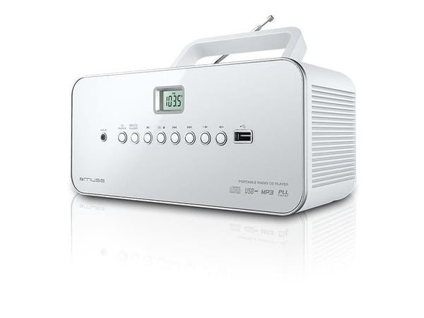 Muse M-28RDW, Digitalt, FM, MW, 522 - 1620 kHz, Spiller, CD, CD-R, CD-RW, Next, Forrige, Gjenta alt, Repeter en
