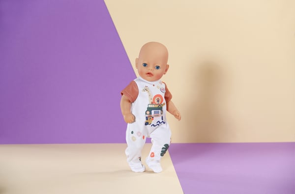 BABY født Romper Jungle 36cm