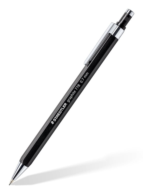 STAEDTLER blyant Staedtler 778 grafitt 0,7 mm sort