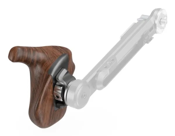 SmallRig 5162, Håndgreb til digitalt kamera, Universel, Aluminium, Træ, Aluminium, Træ, 84,5 mm, 86,8 mm