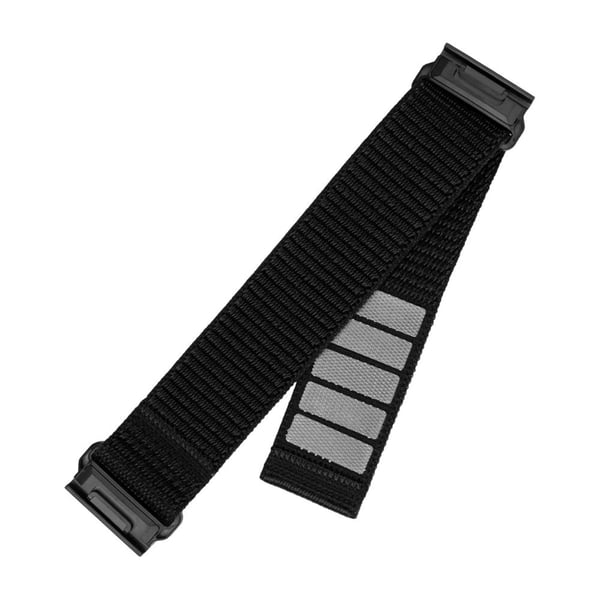 FIXED - Slinga för smart klocka - 26 mm, nylon - 160-210 mm - svart
