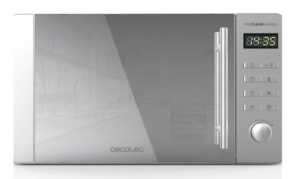 Cecotec Proclean 5120 Flatbed Mirror, Pöytämalli, Grillimikroaaltouuni, 20 L, 700 W, Sisäänrakennettu näyttö, LED