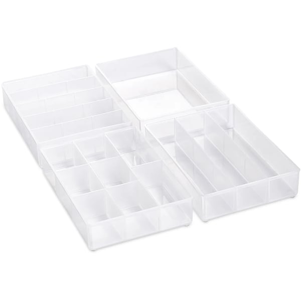 raaco Pocketbox, Eske for små deler, Polypropylen (PP), Gjennomsiktig, 0,5 kg, 119 mm, 95 mm