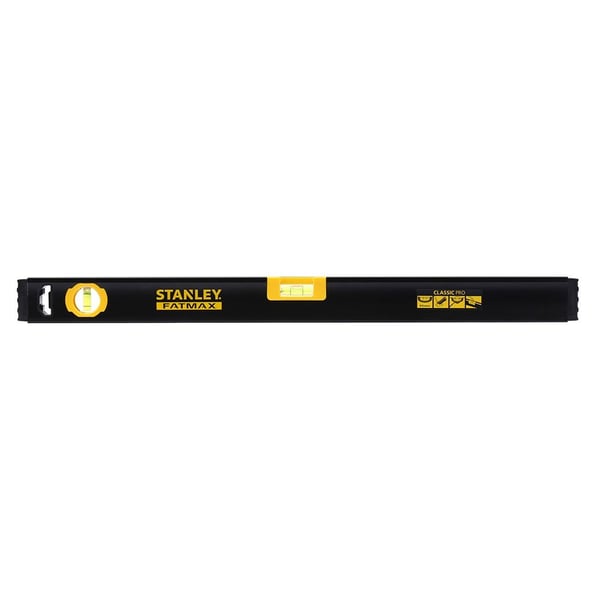 Stanley Fatmax Classic Pro, Snekkervater, 0,6 m, Sort, Gult, 0,5 mm/m, Aluminium
