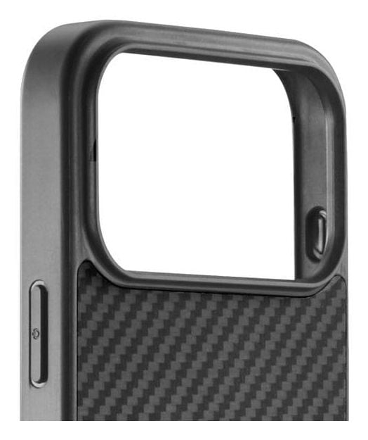 Black Rock Robust Carbon, Etui, Apple, iPhone 17 Pro, 16 cm (6.3"), Svart