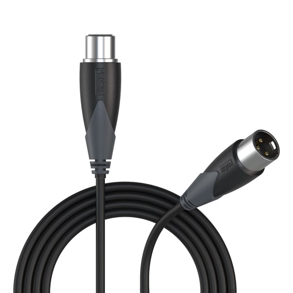 Procab Classic Series CLA901 - Ljudförlängningskabel - XLR hane till XLR hona - 50 cm