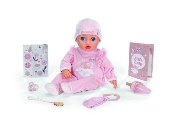 BABY born @ Annabell 43cm, Babydocka, Honkoppling, 3 År, Pojke/flicka, Låter, 430 mm