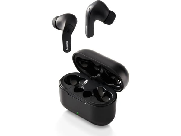 Panasonic RZ-B310W - True wireless-hodetelefoner med mikrofon - i øret - Bluetooth - aktiv støydemping - lydisolerende - svart