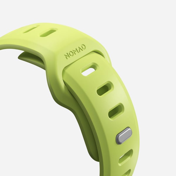 Nomad Tempo Band, Yhtye, Älykello, Vaaleanvihreä, Apple, 41mm / 42mm, Kumi