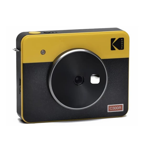 Kodak Mini Shot 3 Retro 2-in-1 -pikakamera ja tulostin 4Pass, keltainen