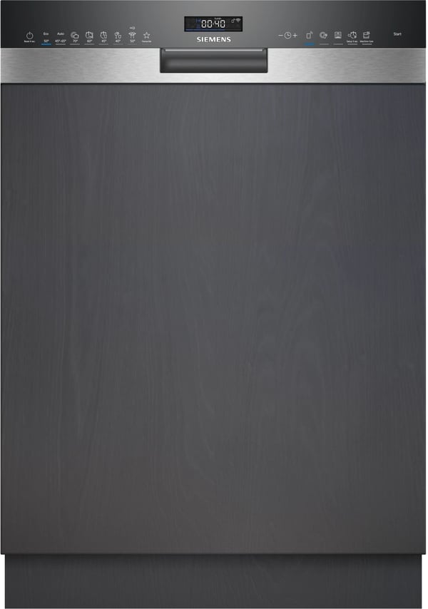 Siemens SN55ZS07CE iQ500 Halvintegrerad diskmaskin med Zeolith