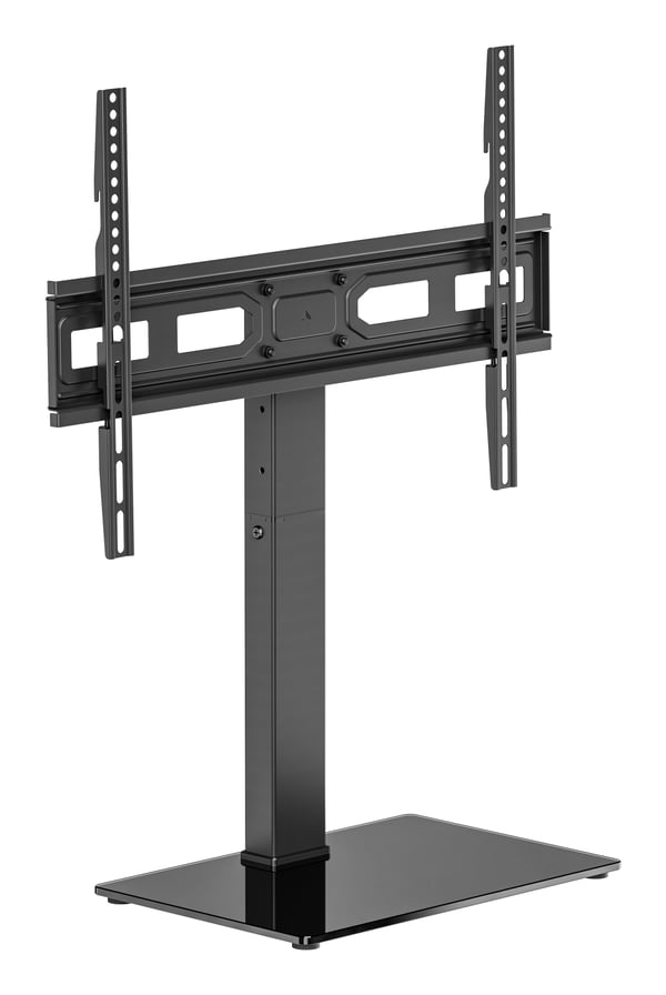 Gembird TVS-D75S-01, 190,5 cm (75"), 75 x 75 mm, 600 x 400 mm, -35 - 35°, Terästä, Muovi, Karkaistu lasi, Musta