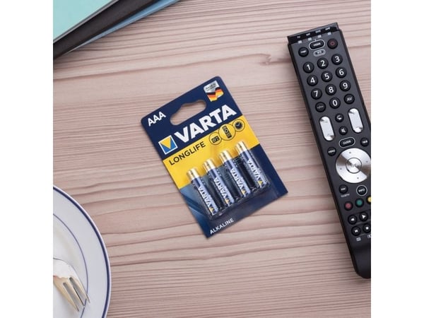 Varta Longlife Extra - Paristot 4 x AAA / LR03 - Alkalisk