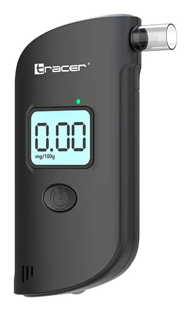Tracer BreathEZ-1, Svart, Precisions halvledarsensor, ‰, 0,1 min, LCD, Polen