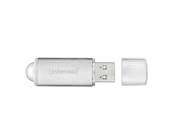 Intenso Jet Line - USB flash-enhet - 128 GB - USB 3.2 Gen 1 - silver