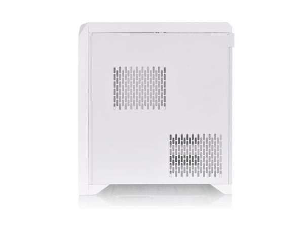 Thermaltake CTE C700 Air Snow - Mid tower - utökad ATX - genomskinlig sidopanel (härdat glas) - ingen strömförsörjning (PS/2) - vit, snö - USB/ljud