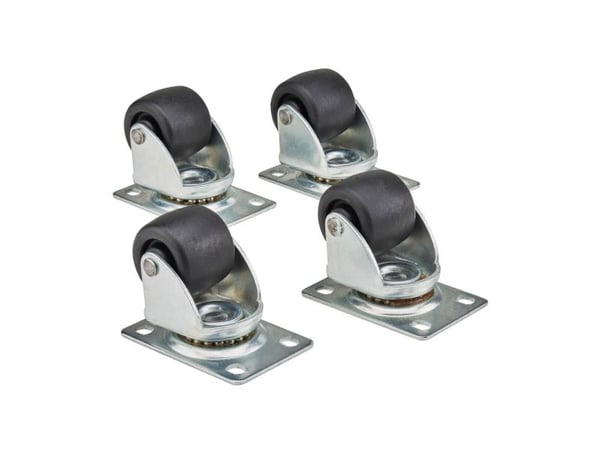 Tripp Lite SRCASTER, musta, 4 kpl, 2,72 kg