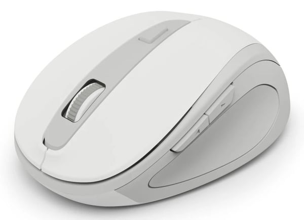 Hama WM-400, oikeakätinen, optinen, langaton RF, 1600 dpi, valkoinen