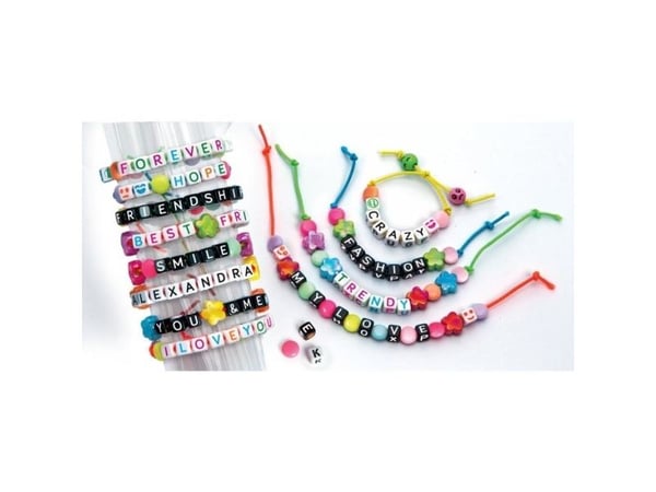 Clementoni Crazy Chic 18634, Muoti, Message bracelets, 7 vuosi/vuosia, Monivärinen