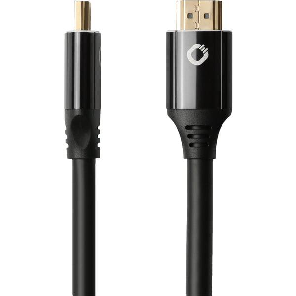 OEHLBACH Black Magic MKII, 5 m, HDMI Type A (Standard), HDMI Type A (Standard), 3D, 48 Gbit/s, Svart