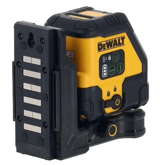 DeWALT DCLE14201RB-XJ ristilinjalaser 30 m punainen IP65 keltainen