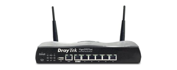 DrayTek Vigor 2927Lac langaton reititin 802.11ac Wave 2, 6-porttinen kytkin