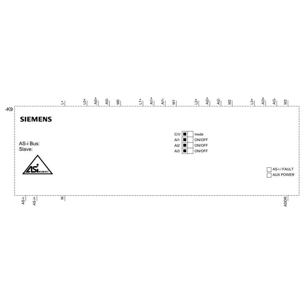 Siemens 3RK1207-0CG00-2AA2 PLC compact -moduuli 31,6 V
