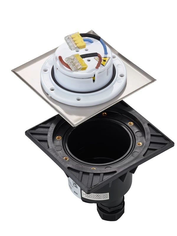 Philips myGarden Crust markspottar/spets 3,2 W, Rostfritt stål, Rostfritt stål, Terass, Trädgård, II, Modern, Trädgård, Terass