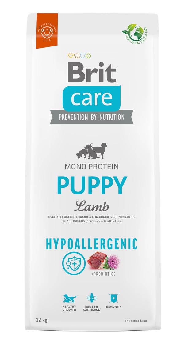 Brit Care Dog Hypoallergenic Puppy, Lamb, 12 kg Brit Care Dog Hypoallergenic Puppy, Lamb, 12 kg