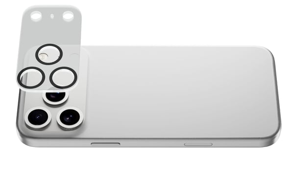 Cellularline CAMERALENSIPH17PRM, Apple, iPhone 17 Pro Max, Ripebestandig, Sjokkresistent, Gjennomsiktig, 1 stykker