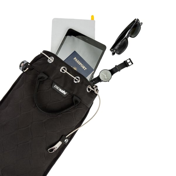 Pacsafe Travelsafe 5L GII portabelt kassaskåp, svart