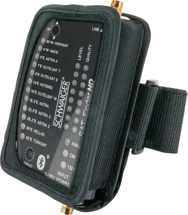 Schwaiger SF9003BTAKKU, 950 - 2150 MHz, 1 styck, Plast, Svart, 2 x BNC, 5 - 18 V