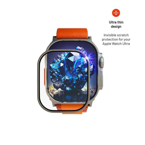 FIXED - Skärmskydd för smart klocka - ultra-tunn - glas - för Apple Watch (49 mm)