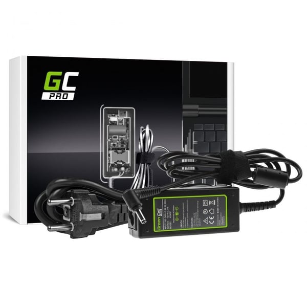 Green Cell PRO - Strømadapter - AC - 45 watt - svart - for ASUS F201; R540; VivoBook S200; X202; X200; X201; ZENBOOK UX31; UX32