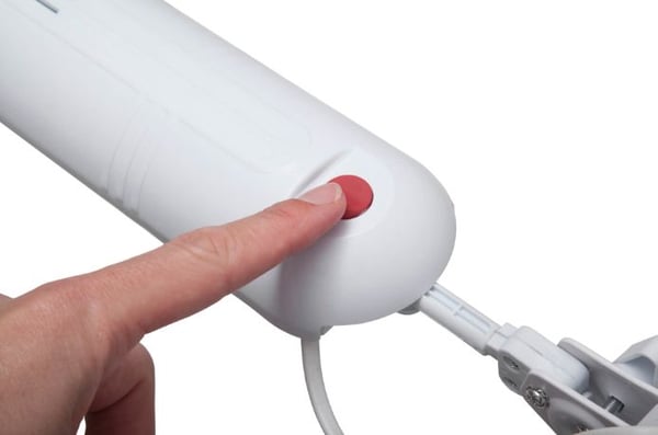 LED desk lamp Atlantic, white