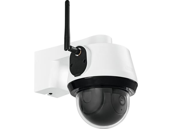 ABUS PPIC52520, IP-turvakamera, Ulkona, Langallinen & langaton, Seinä, musta, Valkoinen, Kupoli