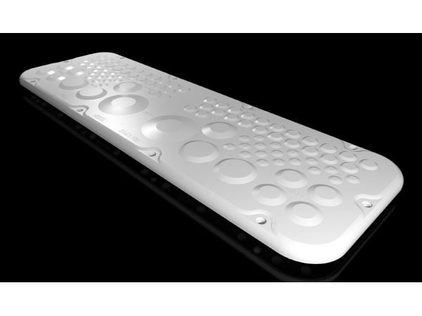 Rittal SZ 2563.300, Rackplate, Lysegrå, Plast, IP66, 447 mm, 149 mm