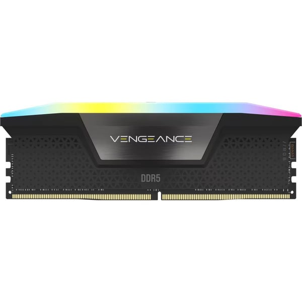 CORSAIR Vengeance RGB - DDR5 - modul - 31 GB - DIMM 288-pin - 5200 MT/s / PC5-41600 - CL40 - 1.25 V - ikke-bufret - grå