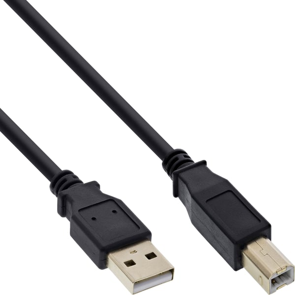 InLine 34535S, 3 m, USB A, USB B, Hanstik/Hanstik, 480 Mbit/s, Lajittelu